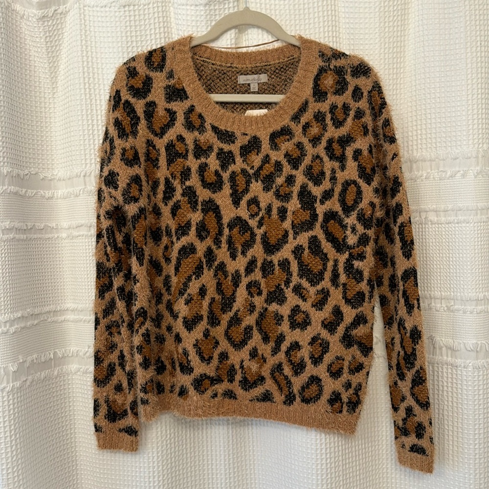 Cheetah sweater